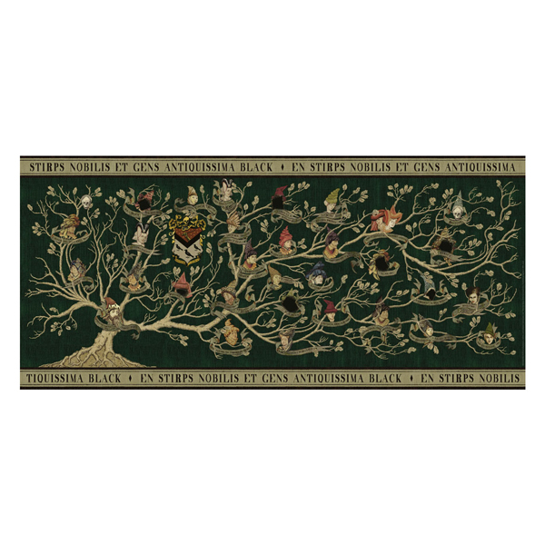 Puzzle Panorama de l'arbre généalogique Harry Potter, 2000 pcs.