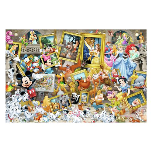 Legpuzzel Disney Mickey als Kunstenaar, 5000st.