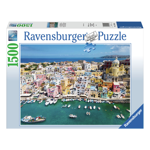 Puzzle Italienische Landschaften Ista Su Procida, 1500 Teile.