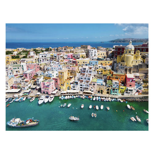 Puzzle Italienische Landschaften Ista Su Procida, 1500 Teile.