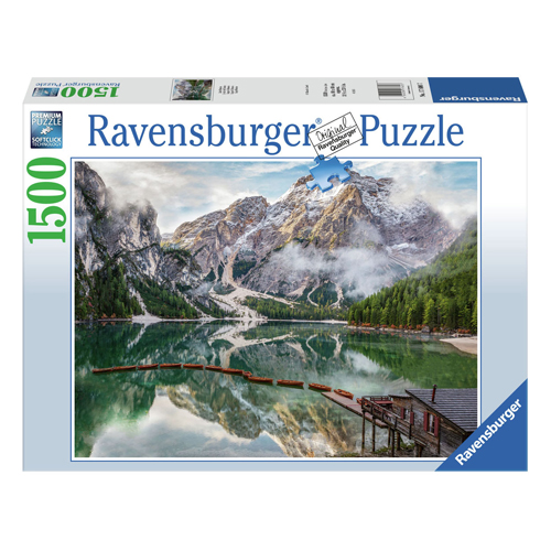 Puzzle paysages italiens lac de Braies, 1500 pcs.