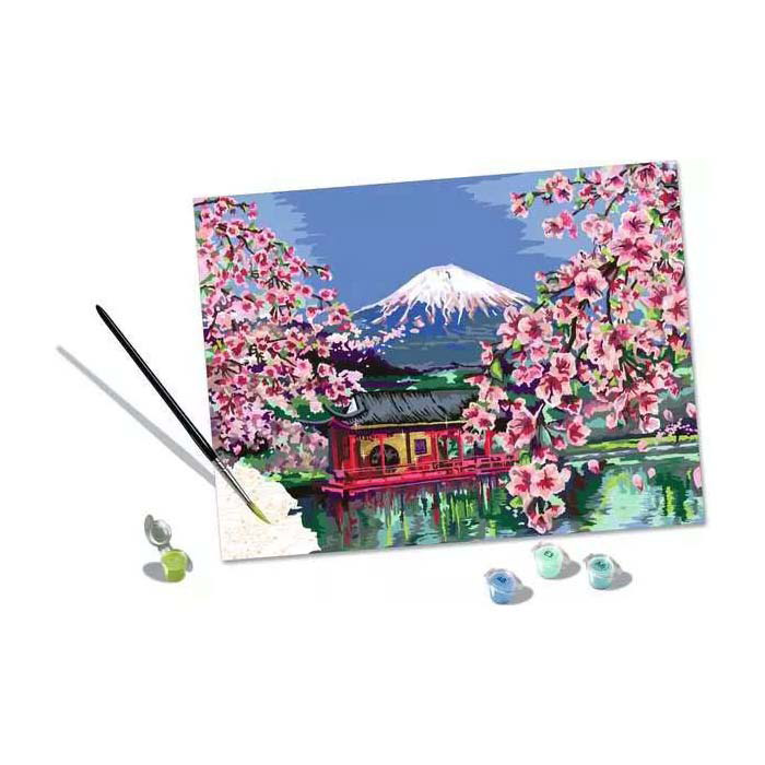 Ravensburger CreArt Schilderen op Nummer - Japanese Cherry Blossom