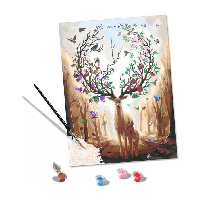 Ravensburger CreArt Malen nach Zahlen - Großartige Begegnung