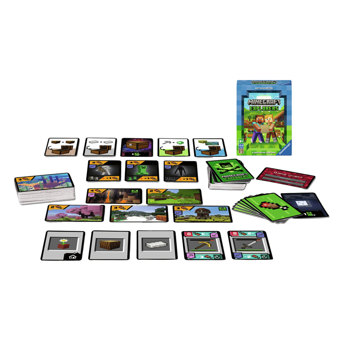 Jeu de cartes Minecraft Explorers