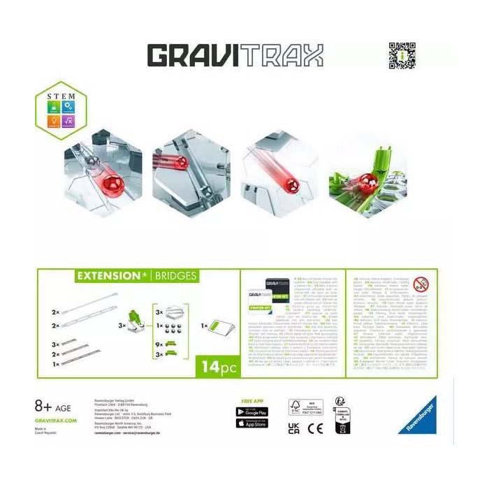Ponts d'extension du parcours à billes Gravitrax