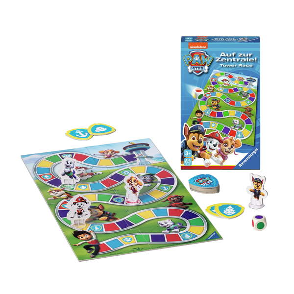 PAW Patrol Race the Tower Taschenbrettspiel