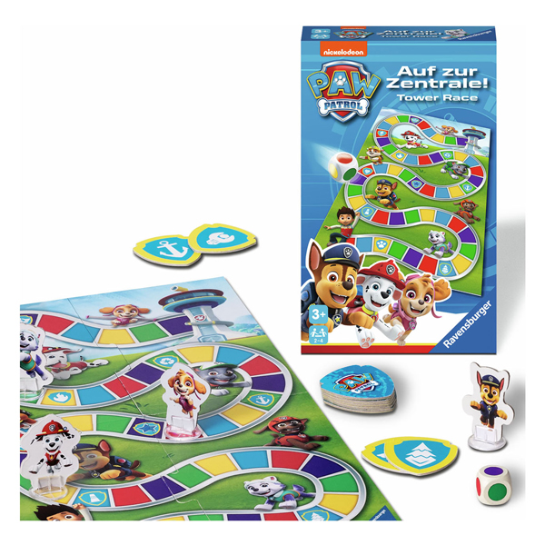 PAW Patrol Race the Tower Taschenbrettspiel