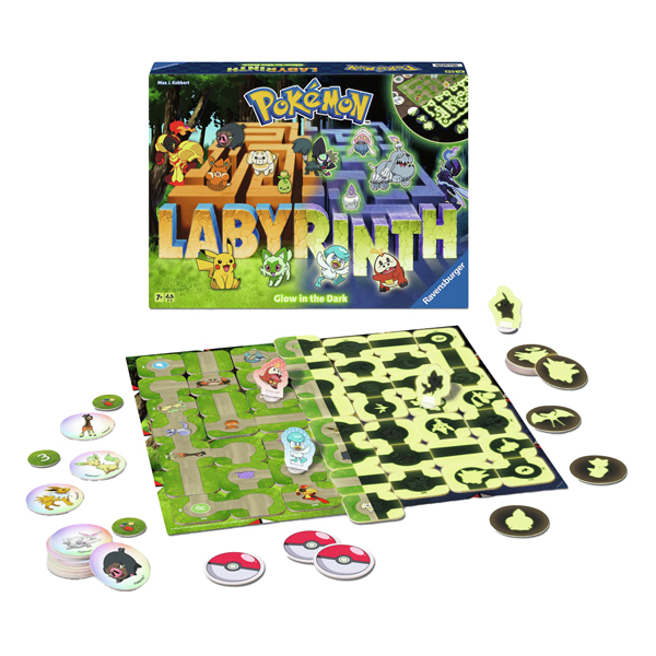 Pokémon Labyrinth Glow in The Dark