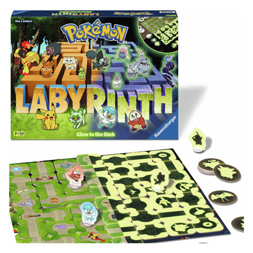 Pokémon Labyrinth Glow in The Dark