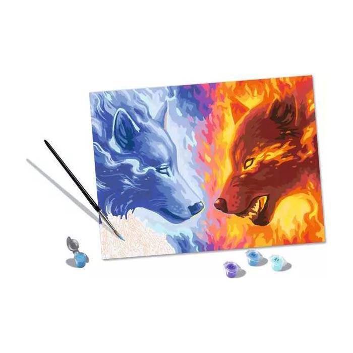 Ravensburger CreArt Peinture par numéros - Feu et glace