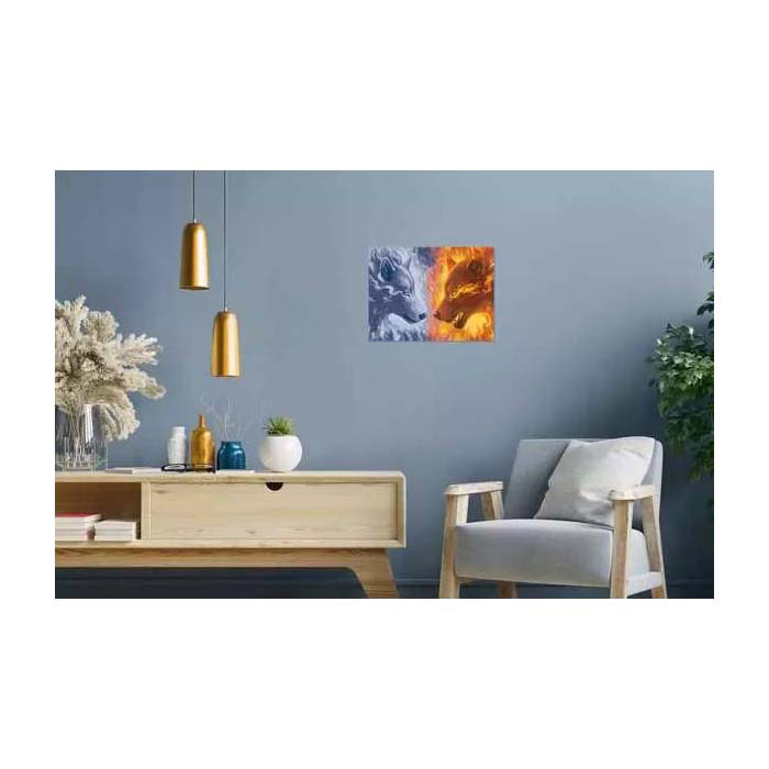 Ravensburger CreArt Peinture par numéros - Feu et glace