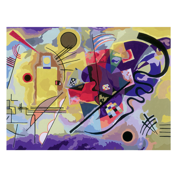 CreArt Malen nach Zahlen – Yello Kandinsky