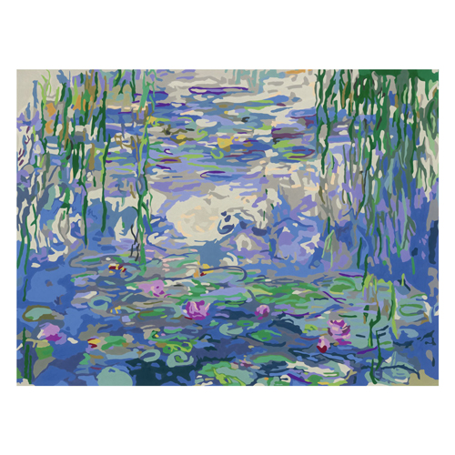 CreArt Schilderen op Nummer - Waterlilies Monet