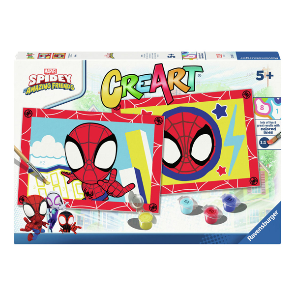 CreArt Peinture par numéros – Jeune Spidey