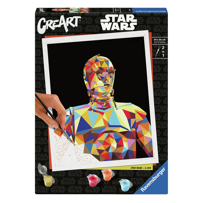 CreArt Peinture par numéros - Star Wars - C-3Po