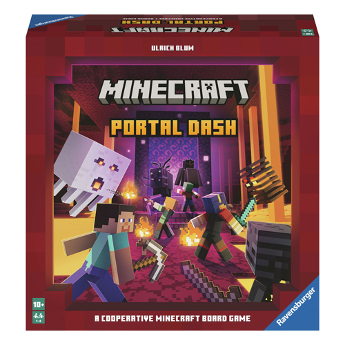 Minecraft Portal Dash-Brettspiel