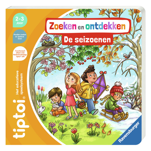 Tiptoi Boek Zoeken en Ontdekken: De Seizoenen