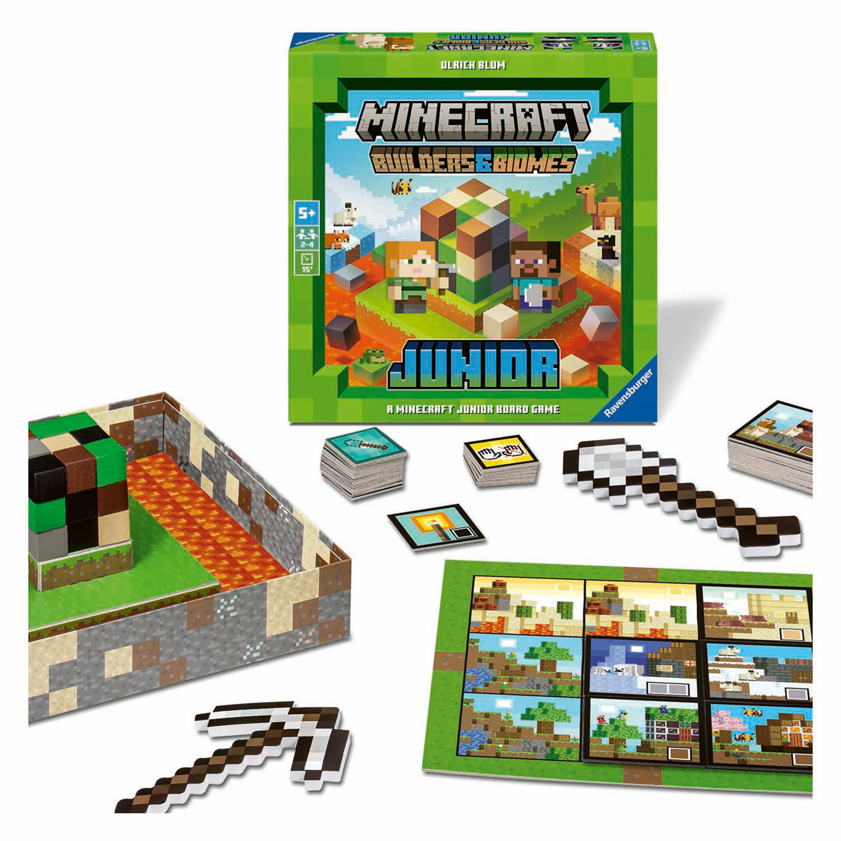 Minecraft Builder und Bimoes Kinderspel Junior