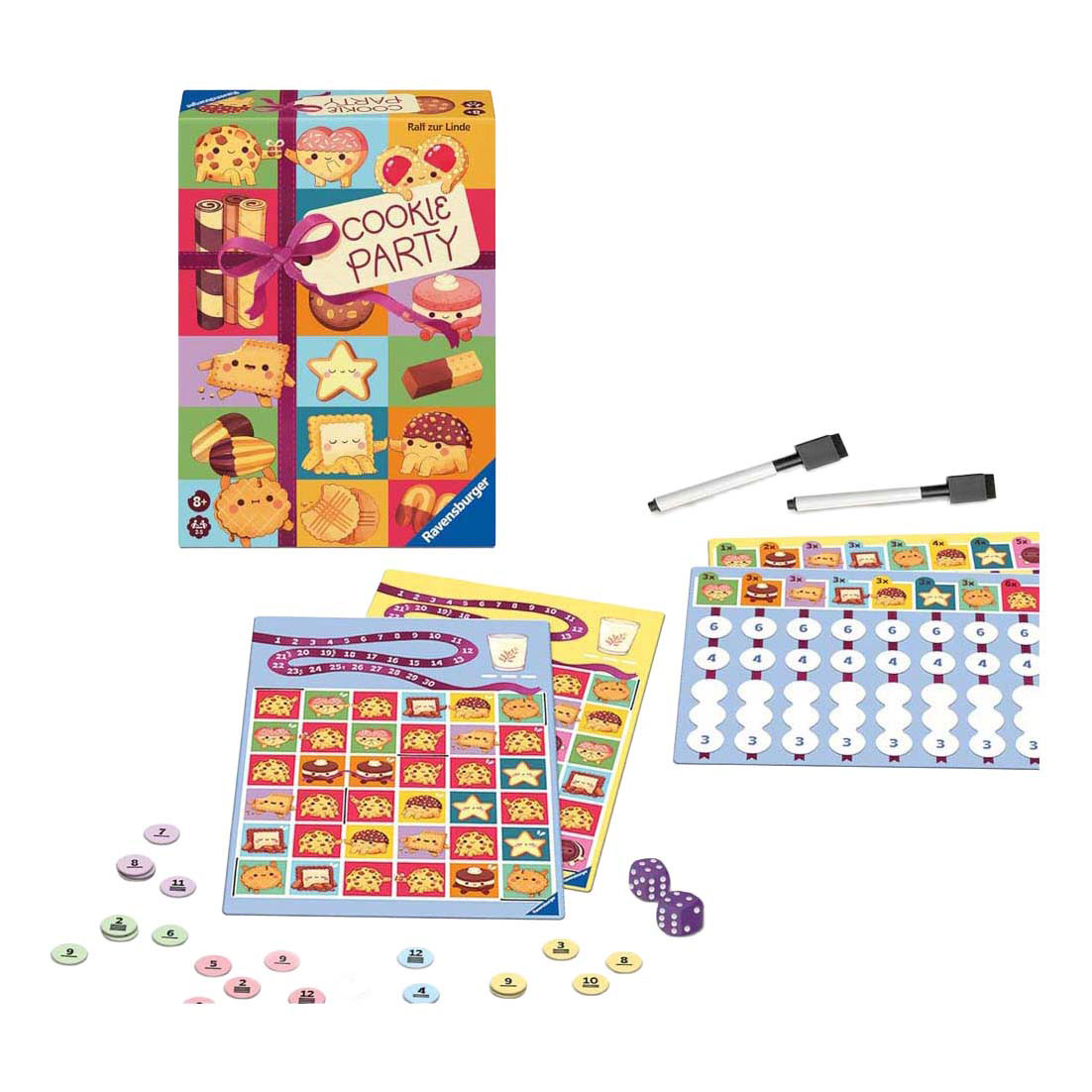 Cookie Party - Roll & Write Spel