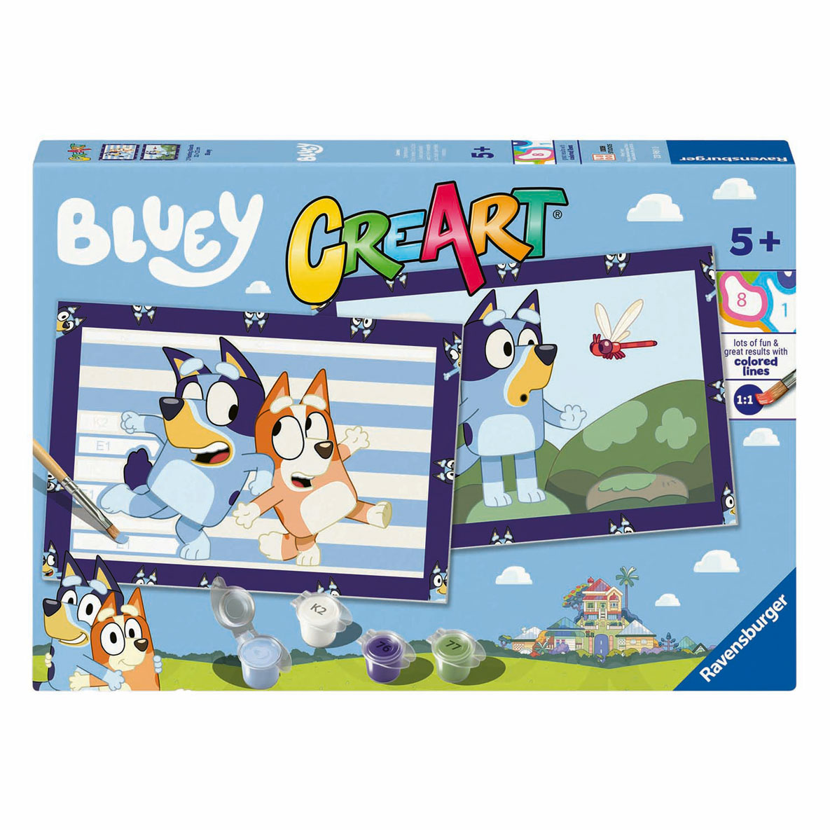 CreArt Schilderen op Nummer - Bluey