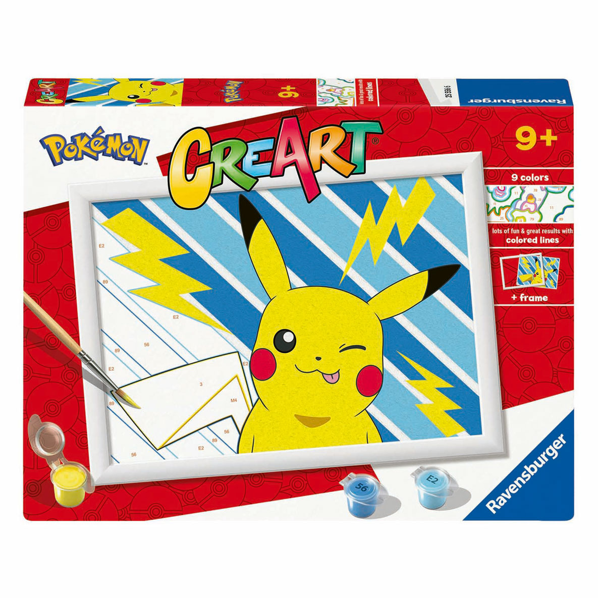 CreArt Schilderen op Nummer - Pokémon Pikachu