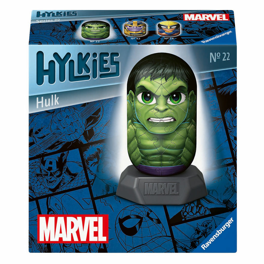 3D Puzzel Hylkies Marvel Hulk, 54st.