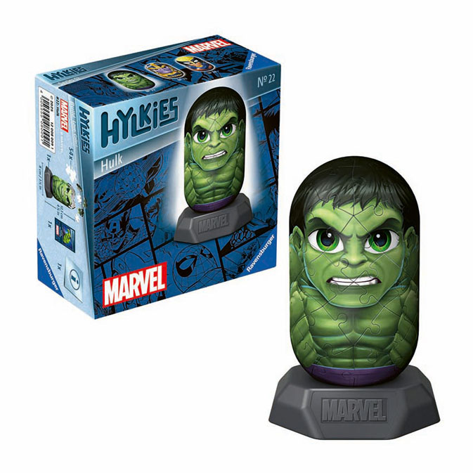 3D Puzzel Hylkies Marvel Hulk, 54st.