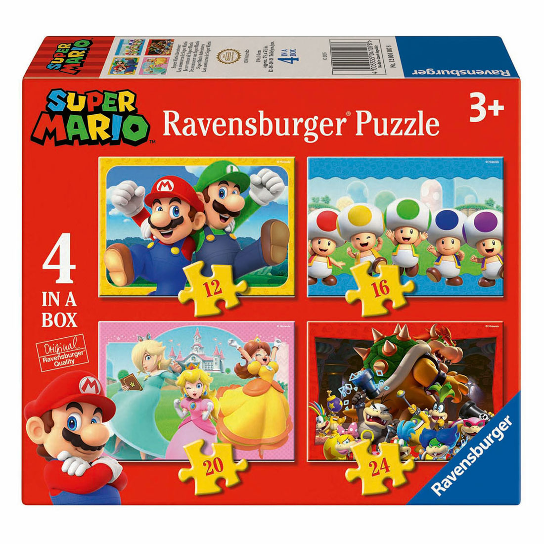 Legpuzzel 4in1 Super Mario