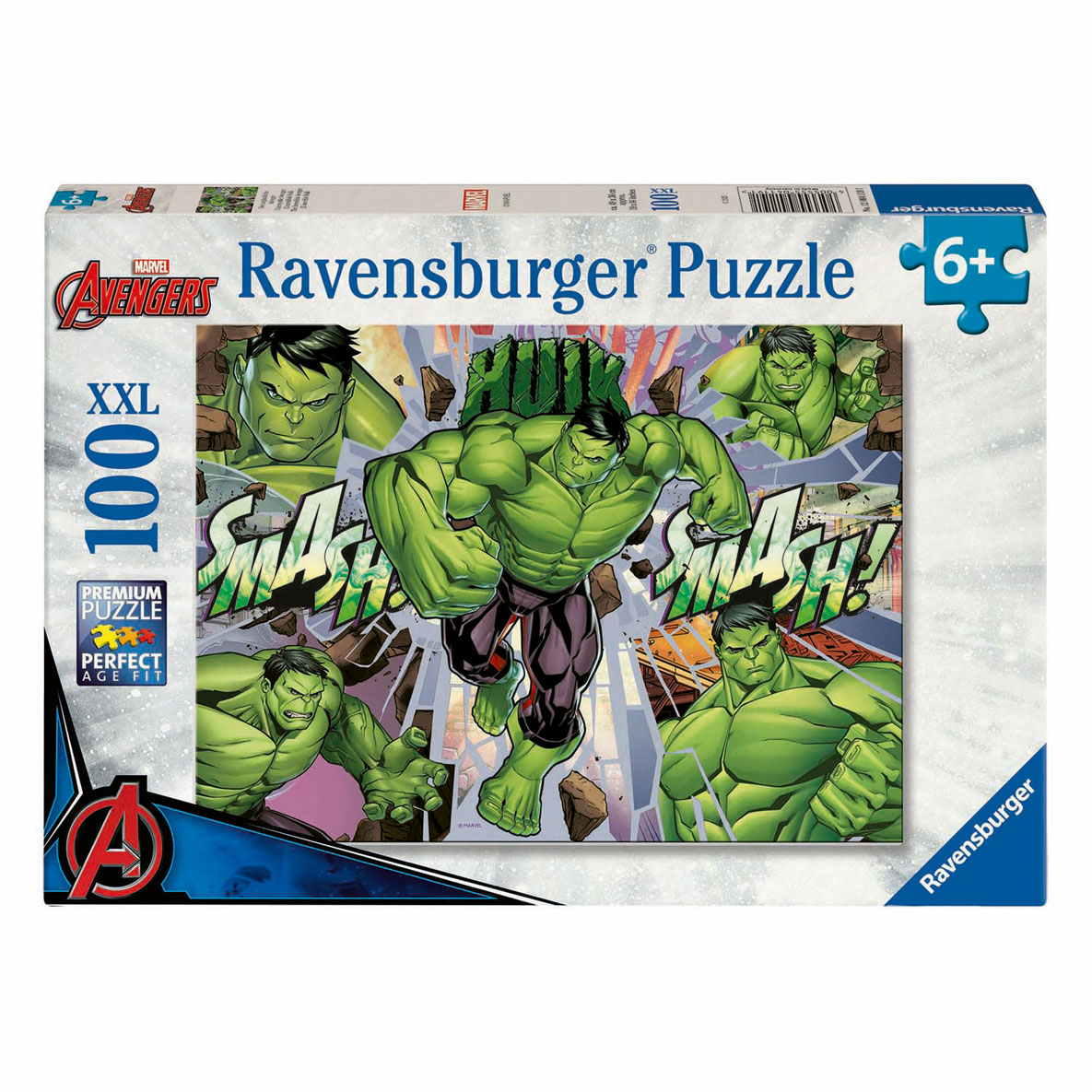 Puzzle XXL Marvel Hulk, 100 Teile.