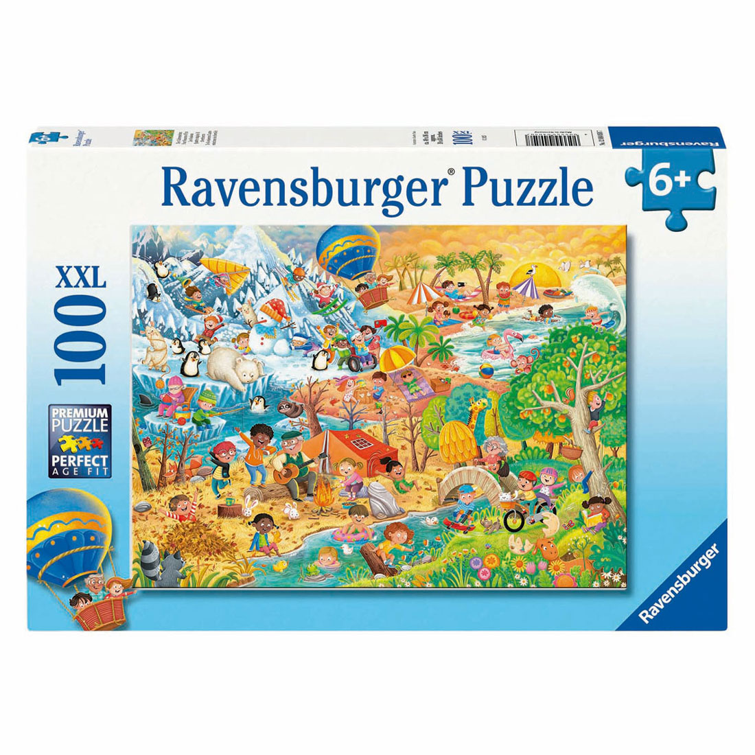 Ravensburger Legpuzzel XXL Vier Seizoenen, 100st.