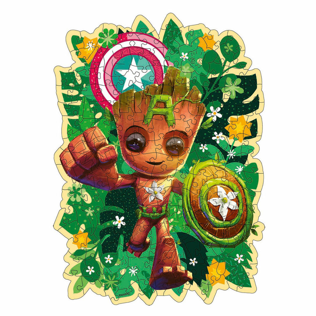 Houten Legpuzzel Marvel Groot, 150st.