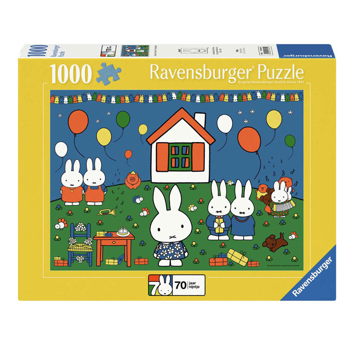 Legpuzzel Nijntje 70 Jaar, 1000st.