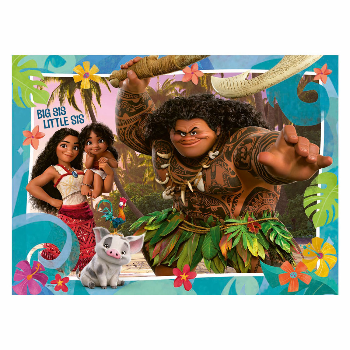 Puzzle XXL Disney Vaiana 2, 100 Teile.