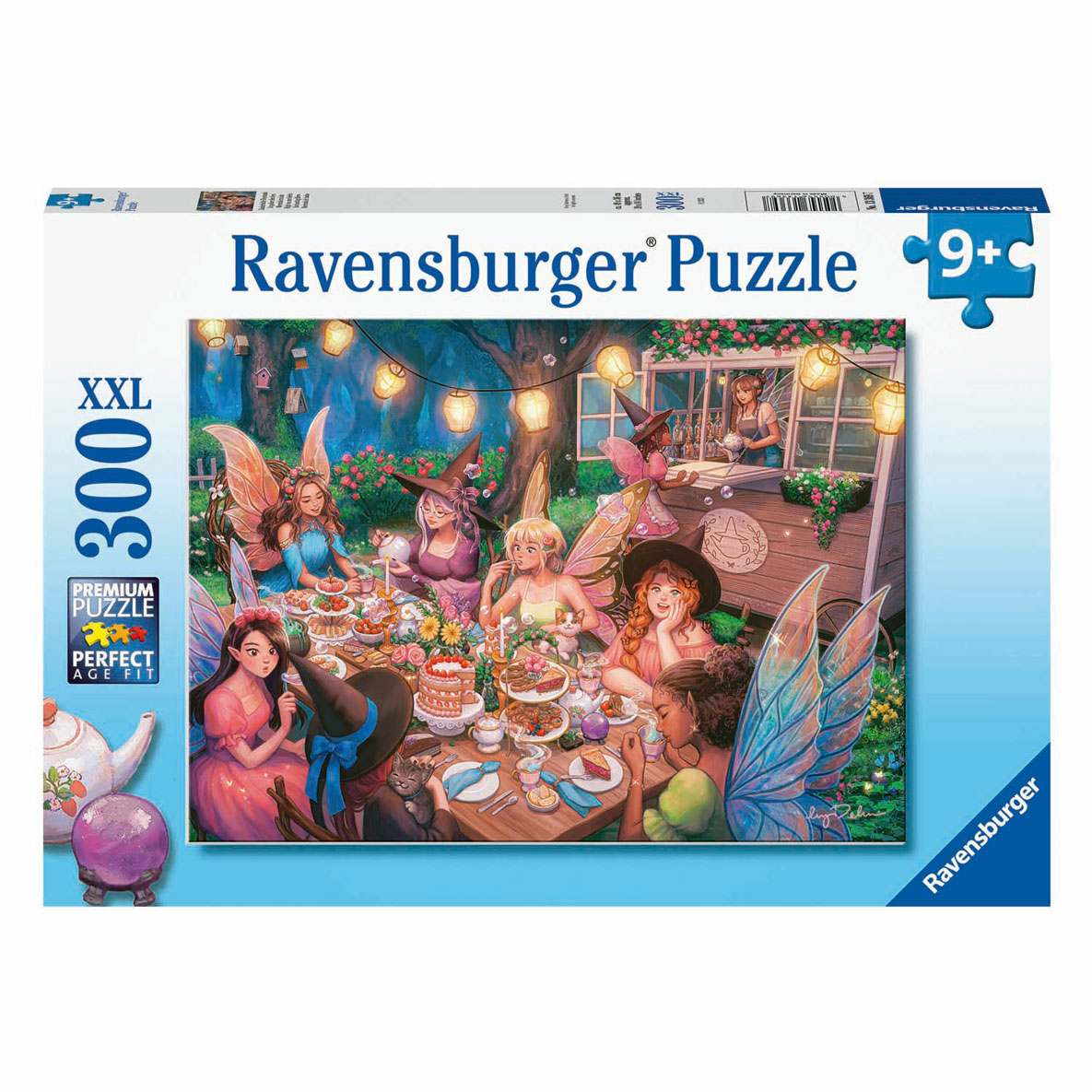 Puzzle High Tea mit Feen, 300 Teile.