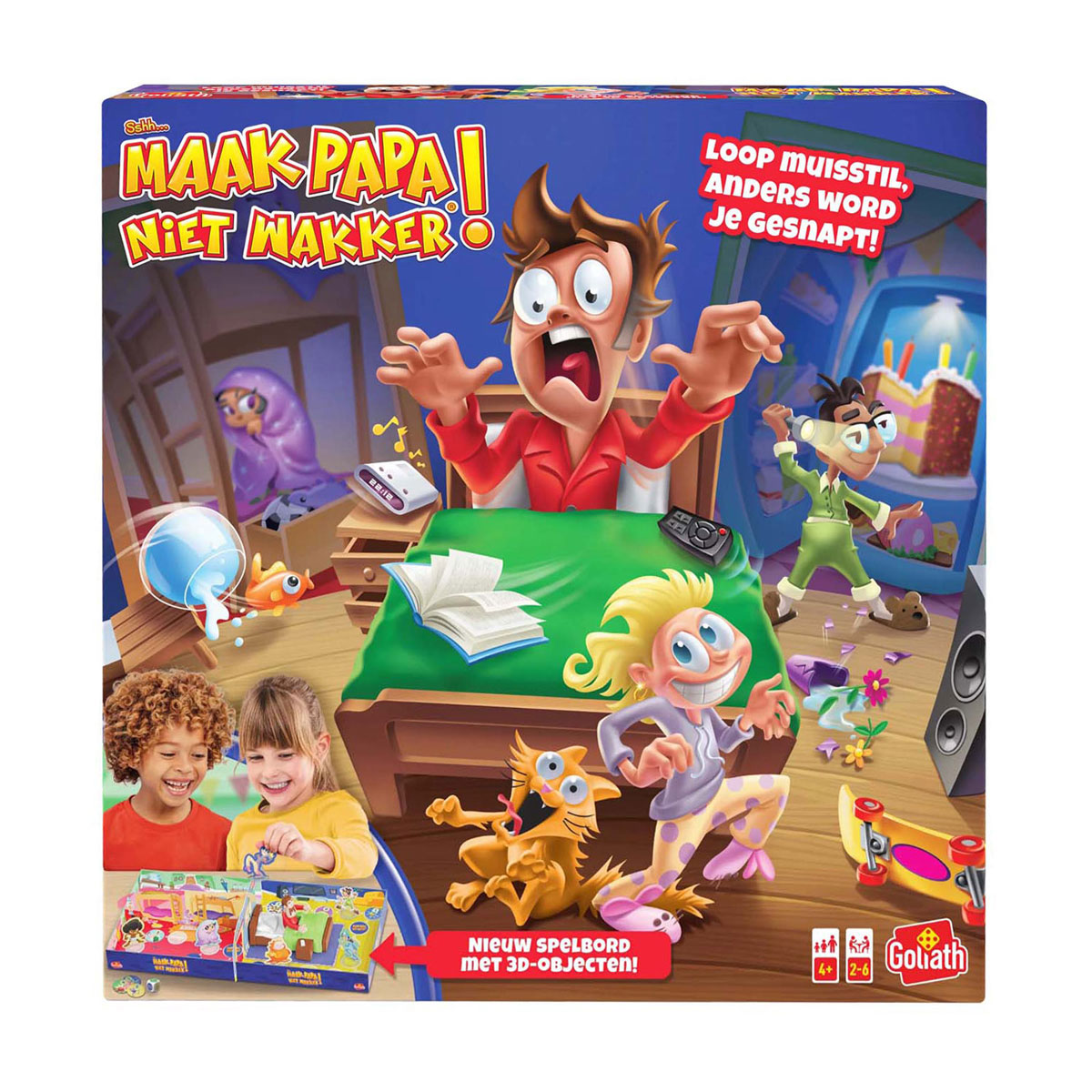 Sshh Maak Papa Niet Wakker Kinder Bordspel