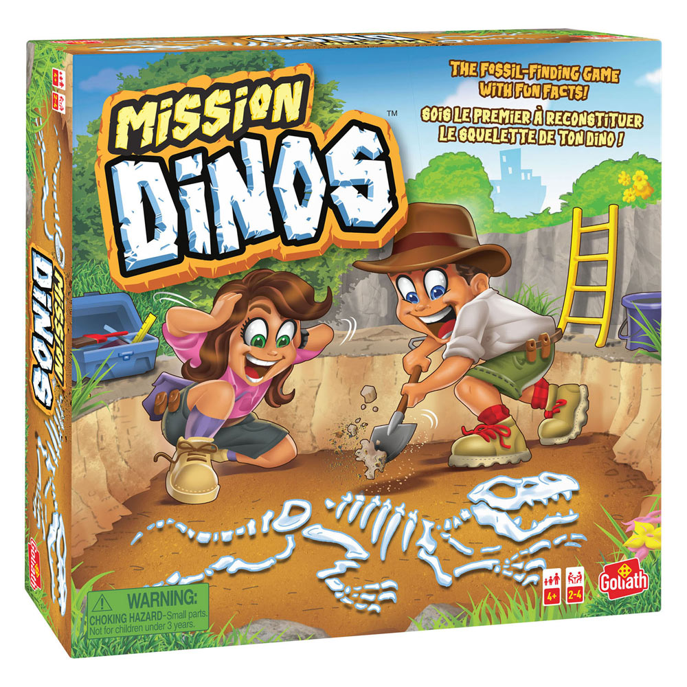 Dig em Up Dino's - Jeu de société pour enfants