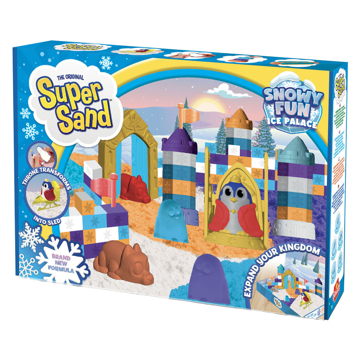 Super Sand- Snowy Fun - Coffret Palais de Glace