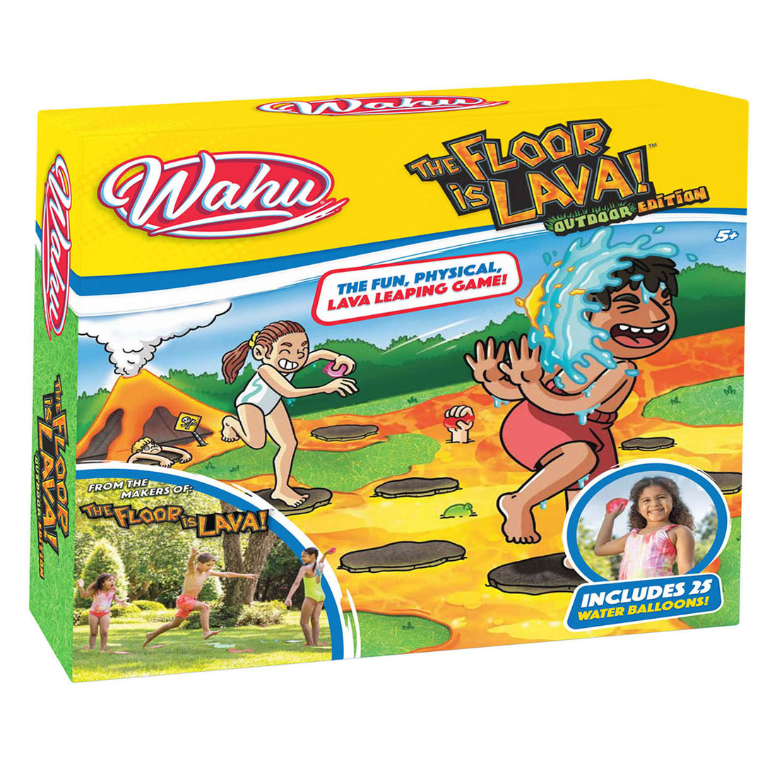 Wahu Le sol est en lave - Un jeu d'enfant