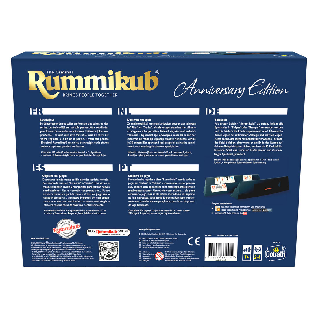 Goliath Rummikub Anniversary Edition