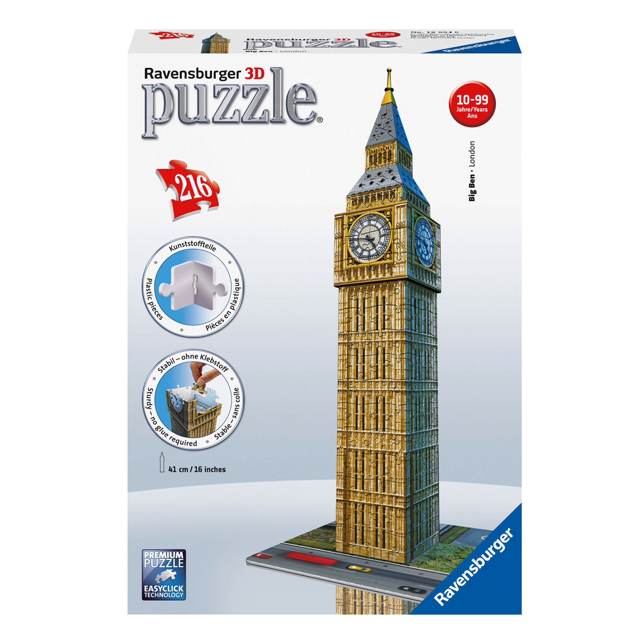 Geplooid Kers Uitdrukkelijk Ravensburger 3D Puzzel Big Ben online ... | Lobbes Speelgoed België