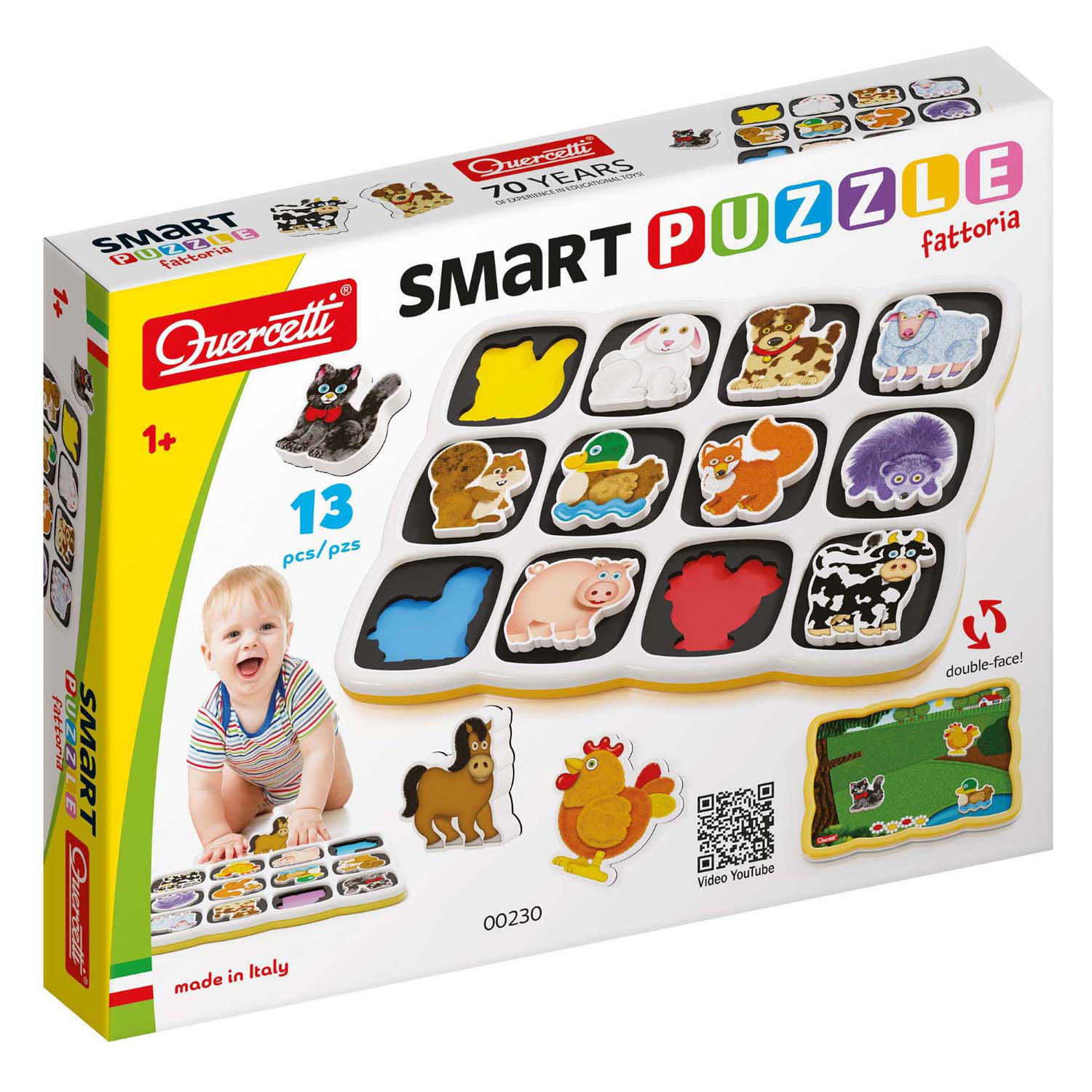 Ferme de puzzle magnétique SMART Quercetti