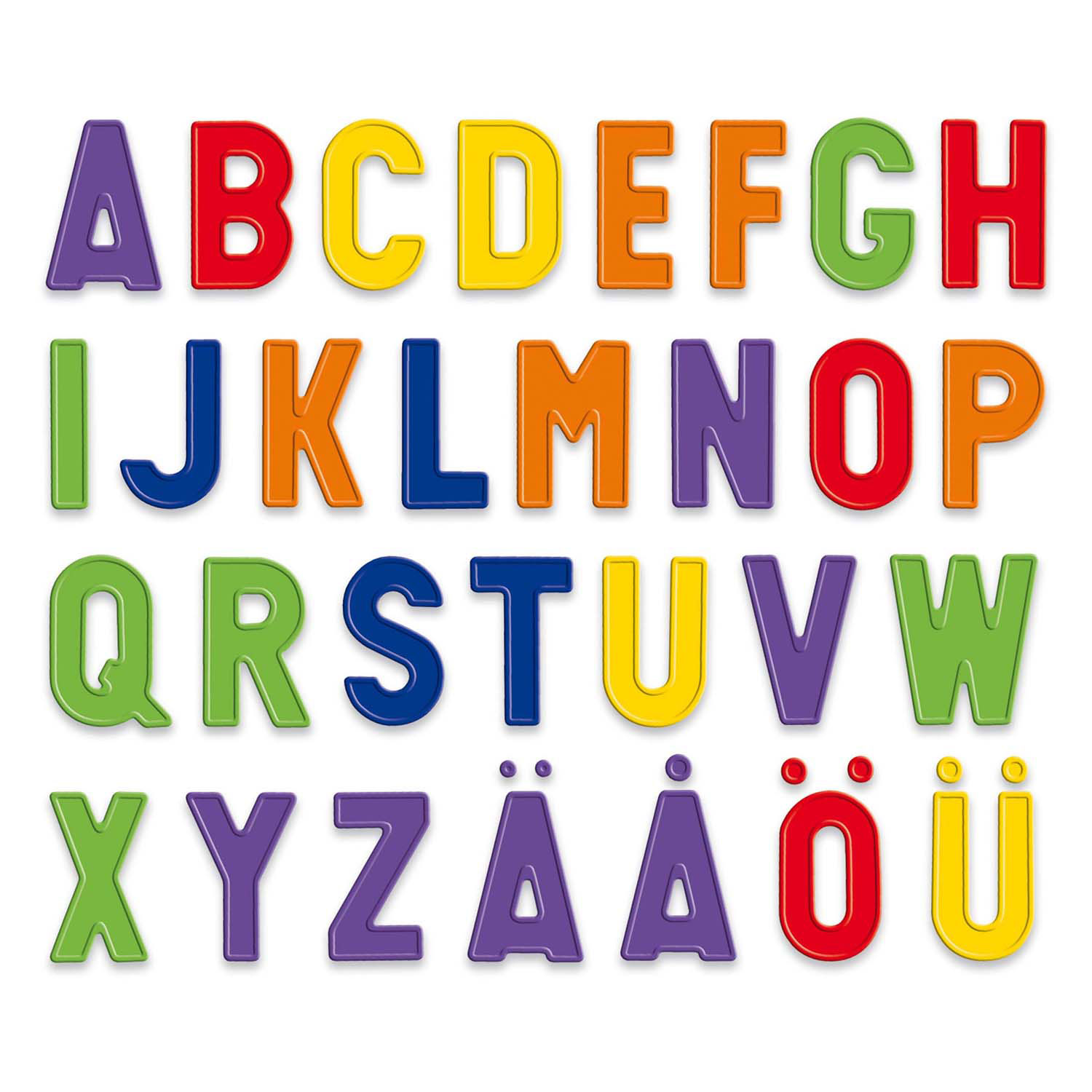 Quercetti Magnettafel Basic Letters