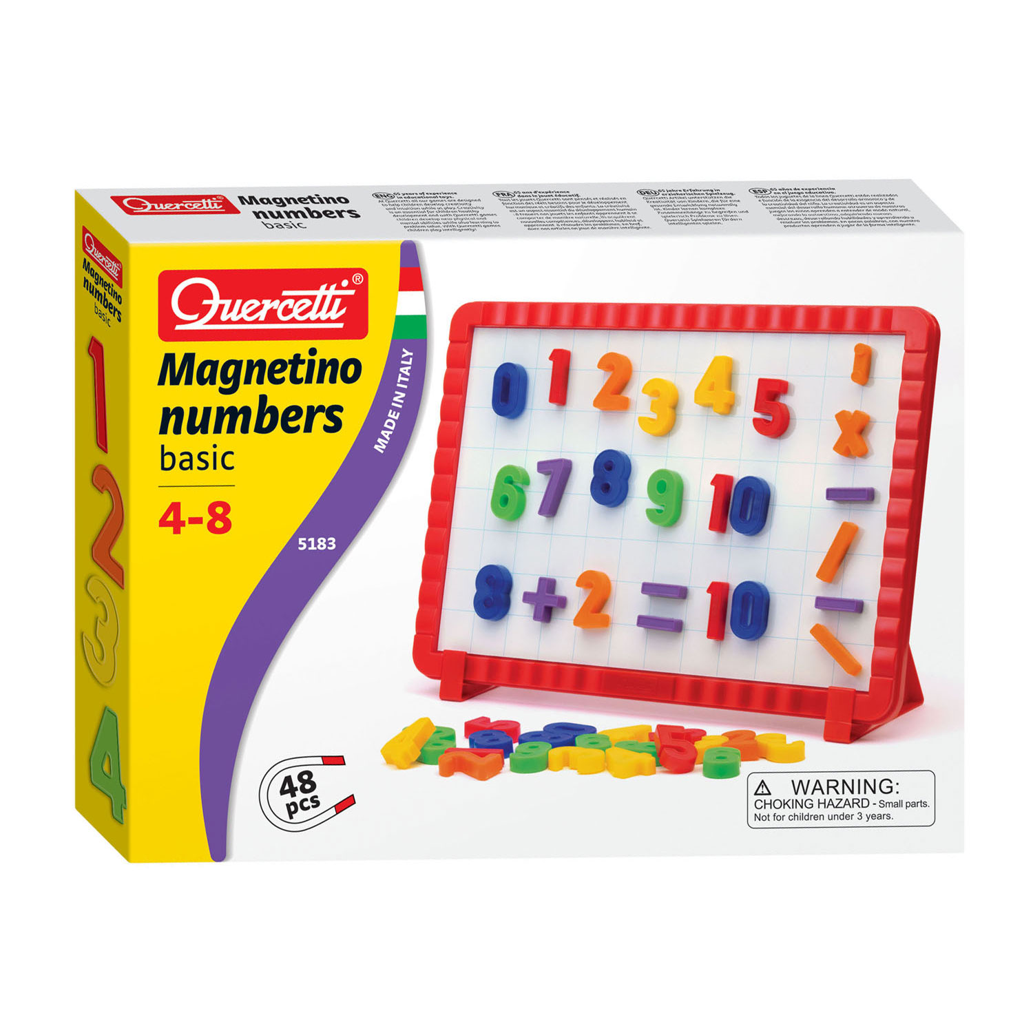 Quercetti Magneetbord Basic Nummers