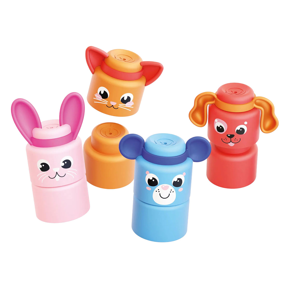 Quercetti Momy Soft Dieren - 12dlg.