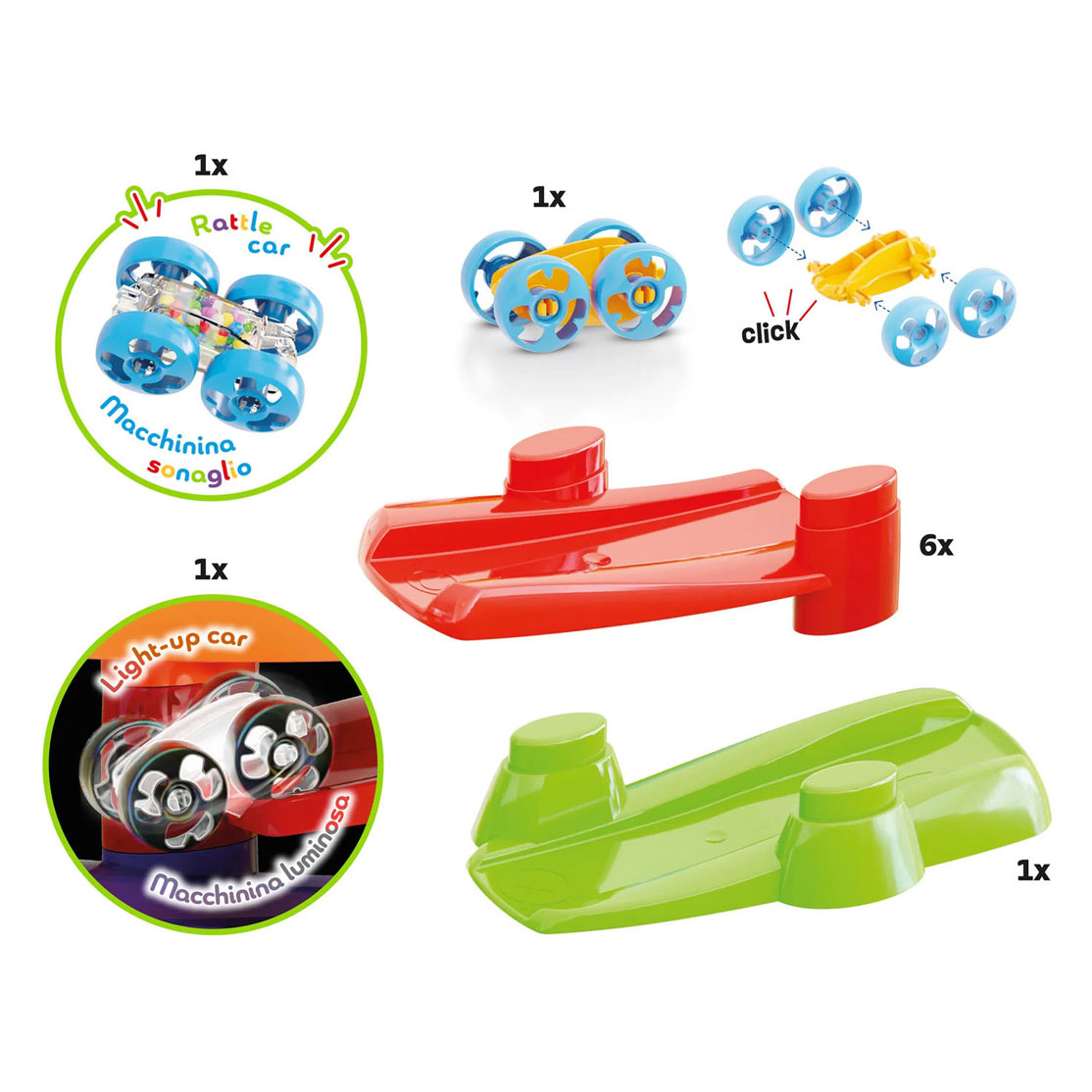 Quercetti Autoracebaan Flip Auto