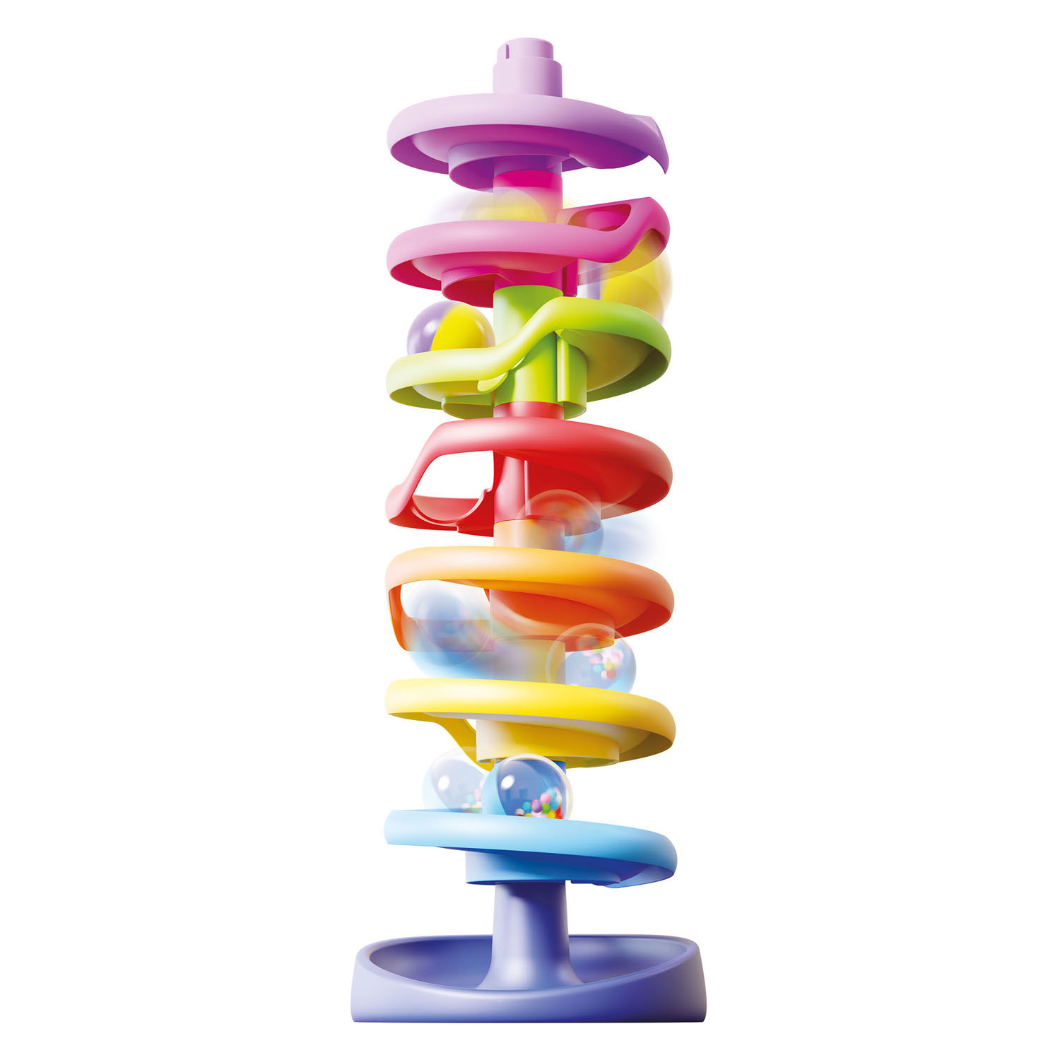 Quercetti Spiraal Ballentoren - 10dlg.