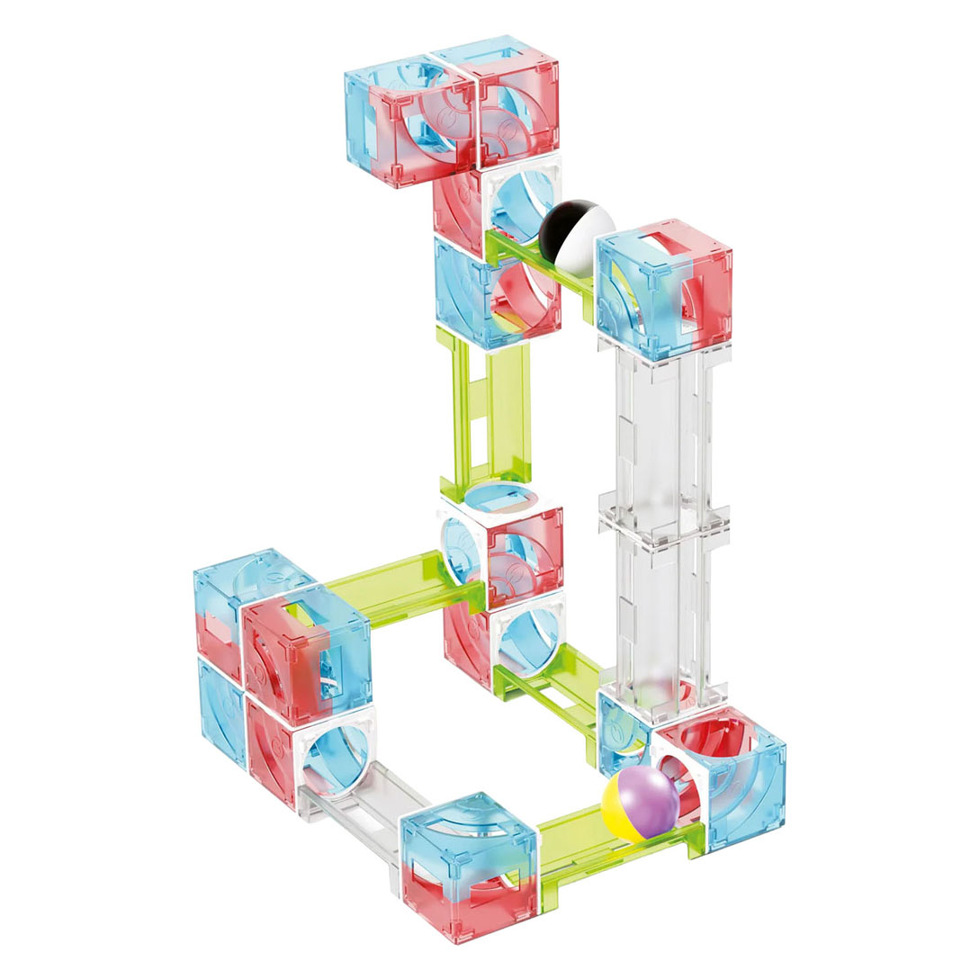 Quercetti Cuboga Knikkerbaan - 70dlg.