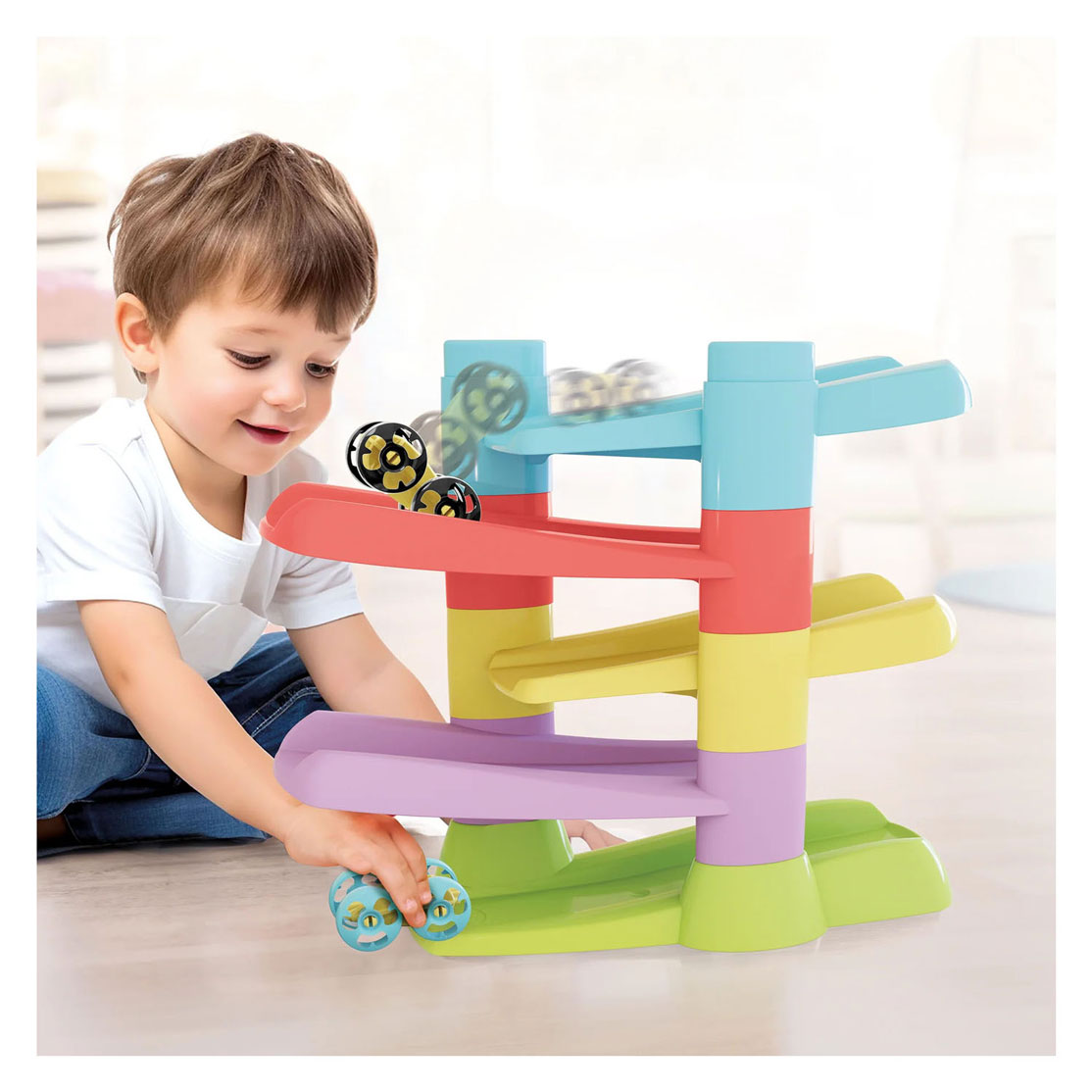 Quercetti PlayEco+ Autoracebaan Flip Auto