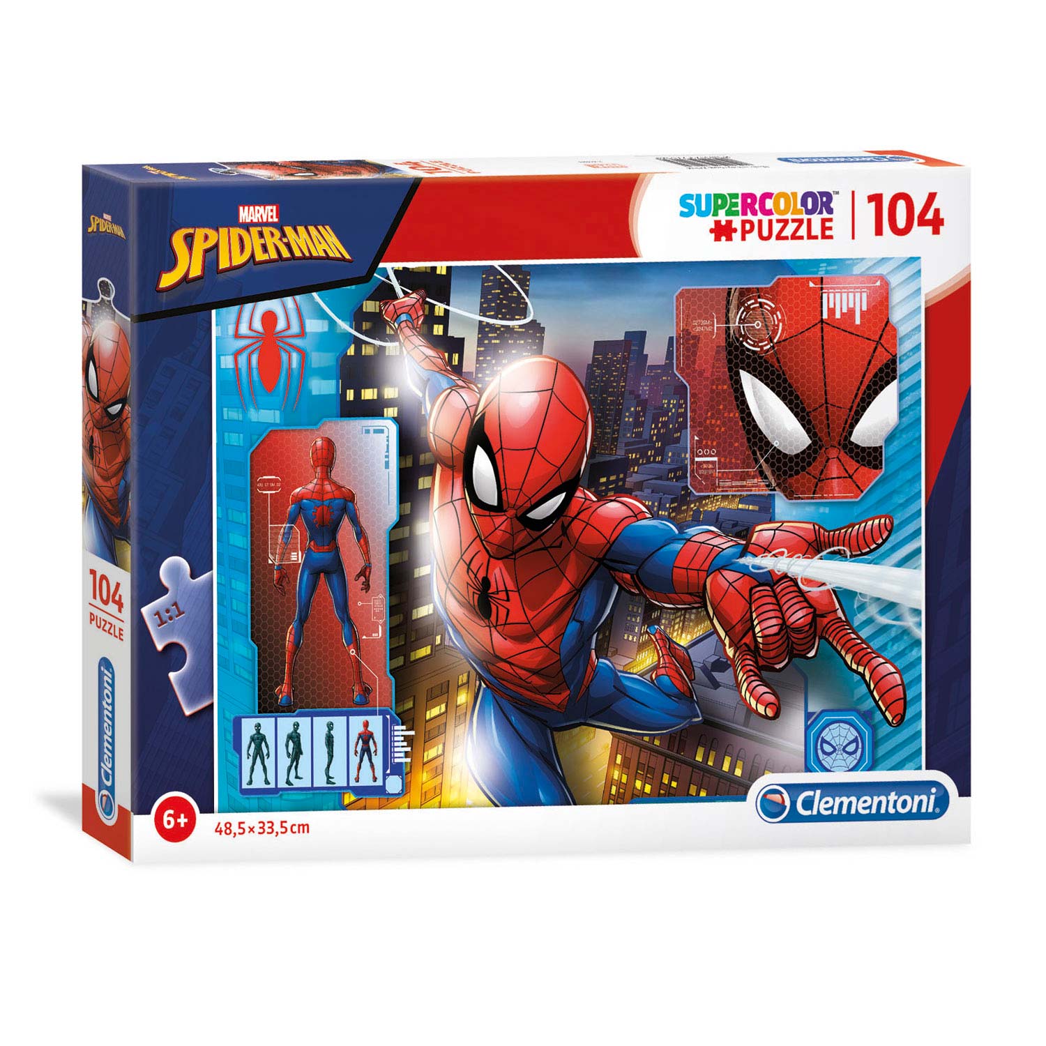 kust Kent Omgekeerde Clementoni Puzzel Spiderman, 104st. online kopen? | Lobbes Speelgoed