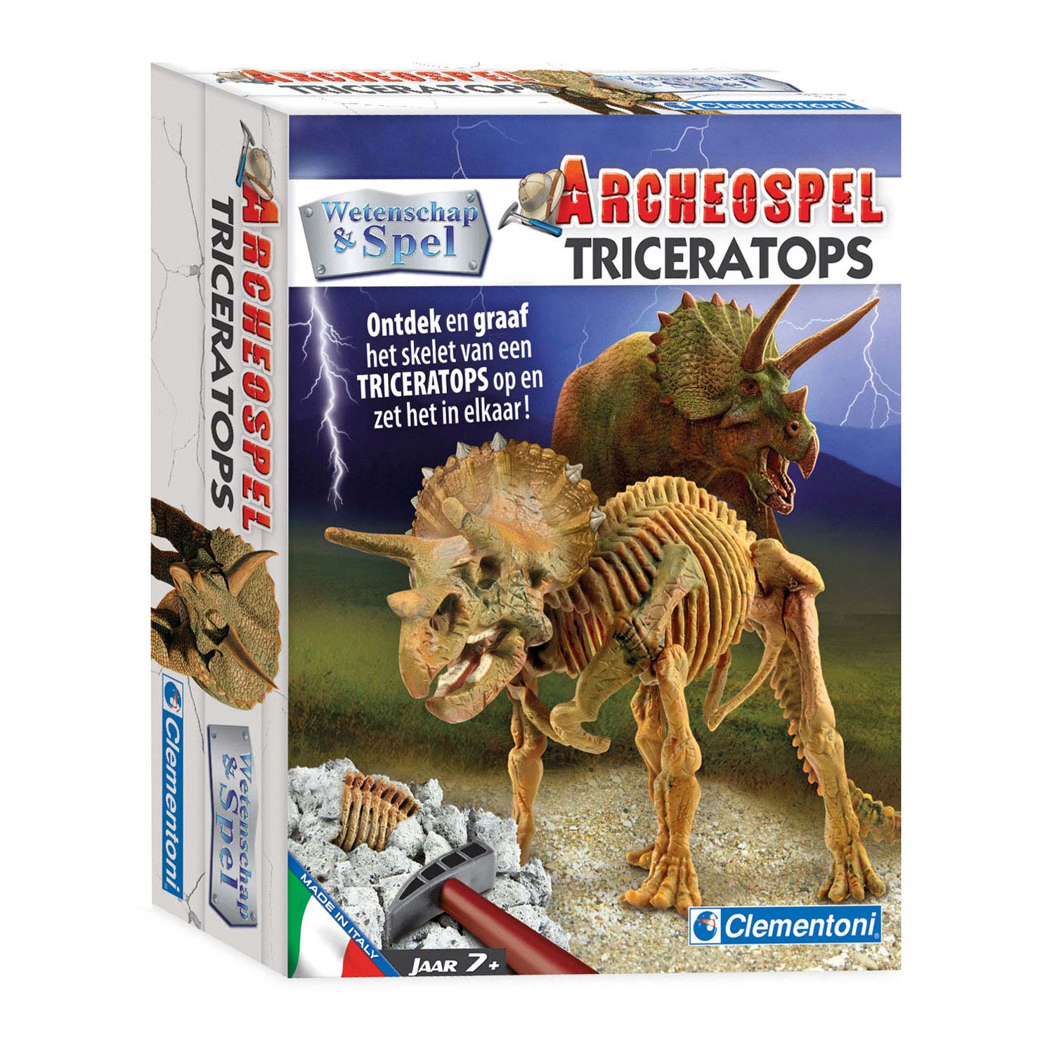 Clementoni Wetenschap & Spel - Archeospel Triceratops